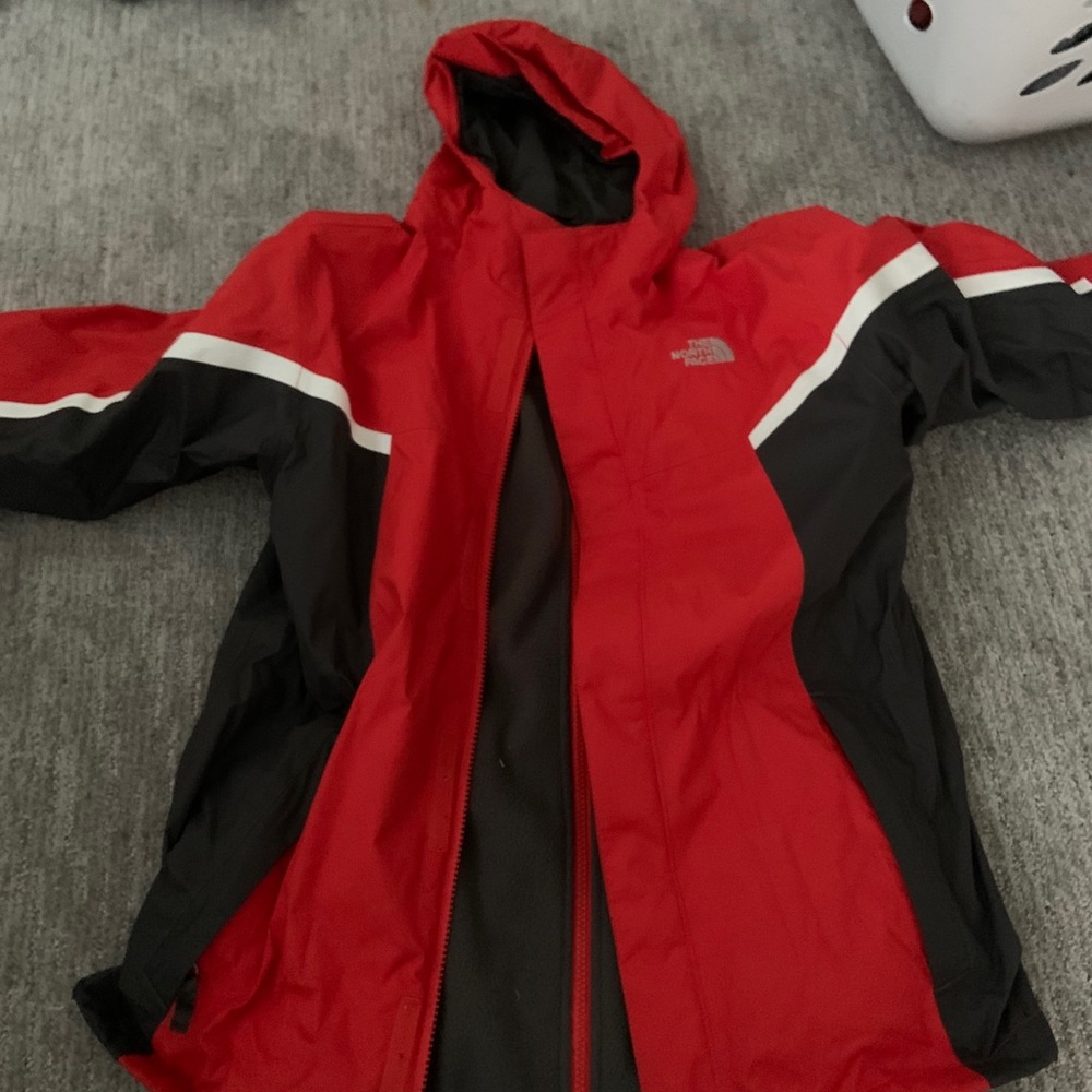 North face 2n1 ski coat